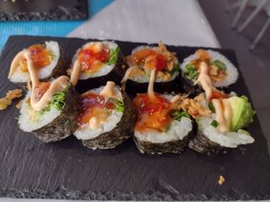  at Poke & Pizza House in Lisbon