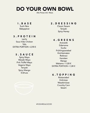 DIY bowls at Pushi Bowls in Steyr