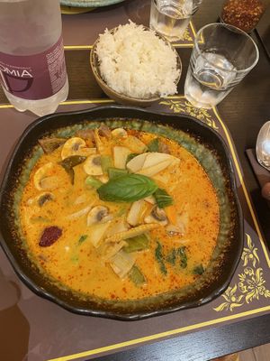 Red curry  at Thai Square Restaurant in Martignacco