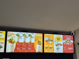 Menu at Cigköftem in Chalette-sur-loing