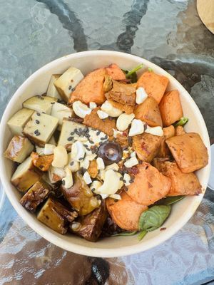 Demetra bowl (minus goat cheese)  at Bowl Napoli in Naples