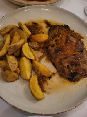 Imam baildi (aubergine) at To Choriátiko - Το χωριάτικο in Aridaia