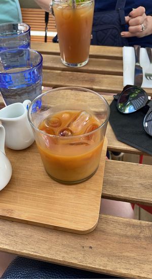cold brew w/ oat milk pt 2   at Bonjo in Paris