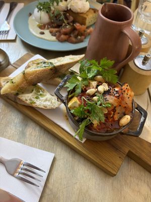 baked tofu  at Bonjo in Paris
