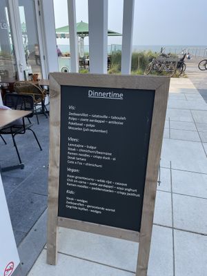   at Brasserie LouLou in Cadzand