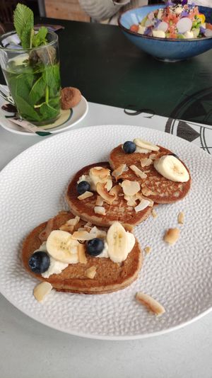 Boekweit pannenkoekjes at Brouw in Ouddorp