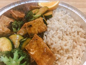 Stir fry with tofu- Take Out at The Allways Cafe in Huntingdon Valley