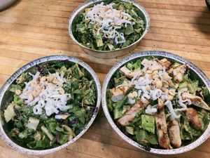 Thai peanut salad feast   at The Allways Cafe in Huntingdon Valley