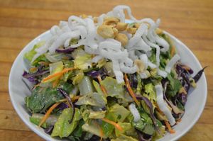 Thai peanut salad  at The Allways Cafe in Huntingdon Valley