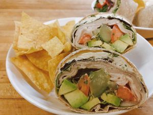 California turkey wrap  at The Allways Cafe in Huntingdon Valley