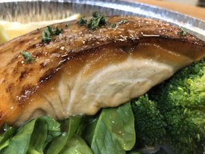 Citrus salmon  at The Allways Cafe in Huntingdon Valley