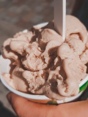 Nusseis at Eiscafé Palazzo in Offenburg