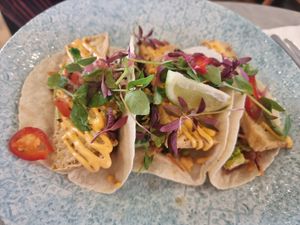 Tacos at Bob's Café in North London