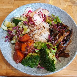 Mother Earth Bowl at Bob's Café in North London