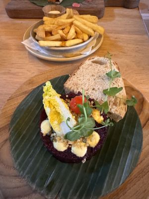 Rote Beete  at Strandclub Zee in Ouddorp