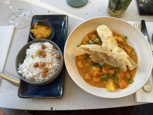 Vegan Chickpea Curry  at MarktZes in Domburg