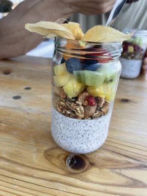 Kefir Chia pudding  at Picnic in Sagres