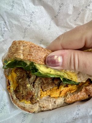 Crispy aubergine   at Picnic in Sagres