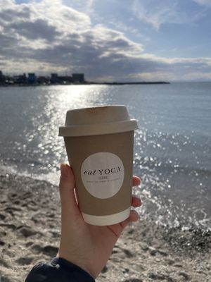   at eatYOGAstudio in Hayama