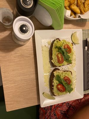  at Veganissimo in Santorini