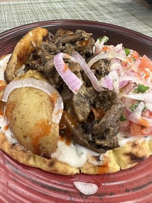  at Veganissimo in Santorini