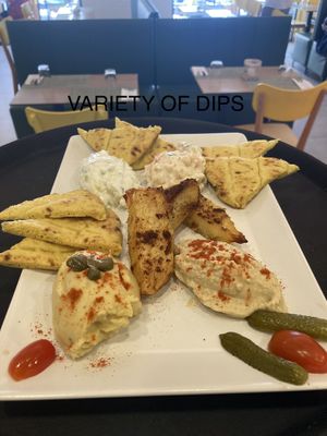   at Veganissimo in Santorini