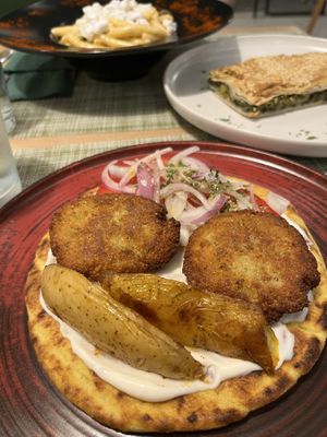 Falafel   at Veganissimo in Santorini