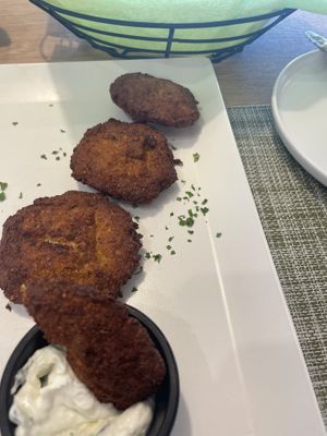 FRESH and delicious falafel  at Veganissimo in Santorini