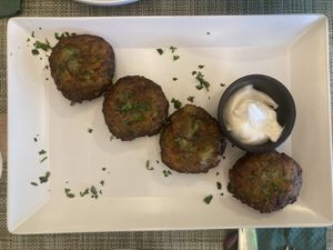 Delicious!  at Veganissimo in Santorini