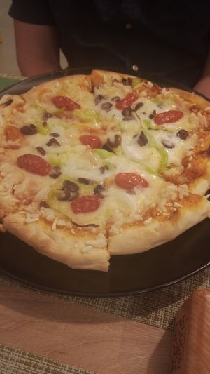  at Veganissimo in Santorini