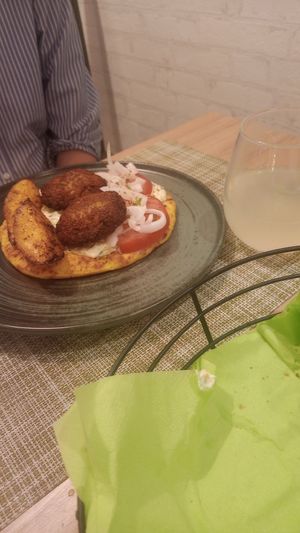  at Veganissimo in Santorini