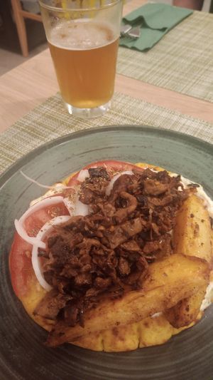  at Veganissimo in Santorini