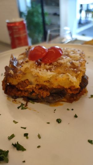  at Veganissimo in Santorini