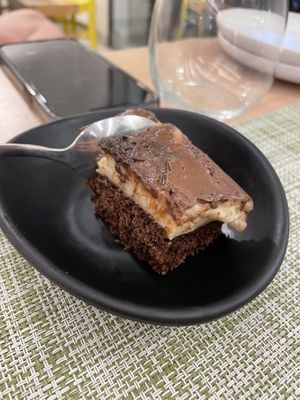   at Veganissimo in Santorini