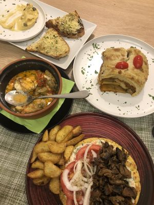   at Veganissimo in Santorini