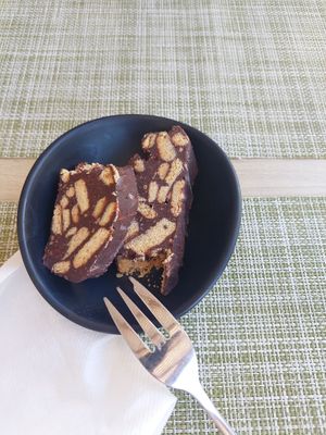  at Veganissimo in Santorini