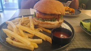  at Veganissimo in Santorini