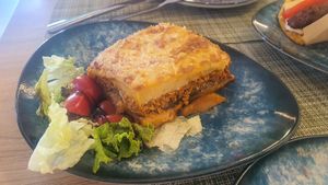  at Veganissimo in Santorini