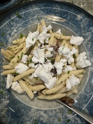 Handmade Santorinian Traditional Pasta  at Veganissimo in Santorini