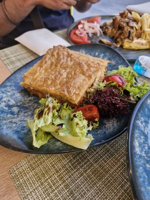  at Veganissimo in Santorini