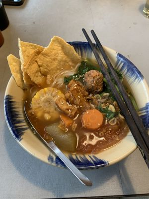 Flavour Soup  at Thong Dong Vegan Kitchen & Cafe in Lao Cai
