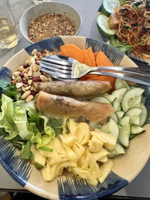 Mixed noodle   at Thong Dong Vegan Kitchen & Cafe in Lao Cai