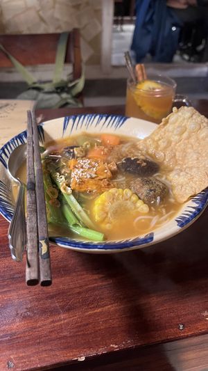 Soup  at Thong Dong Vegan Kitchen & Cafe in Lao Cai