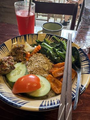   at Thong Dong Vegan Kitchen & Cafe in Lao Cai