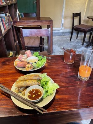  at Thong Dong Vegan Kitchen & Cafe in Lao Cai