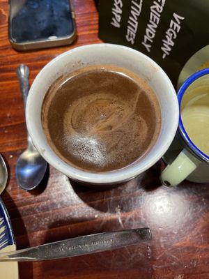 Hot chocolate   at Thong Dong Vegan Kitchen & Cafe in Lao Cai