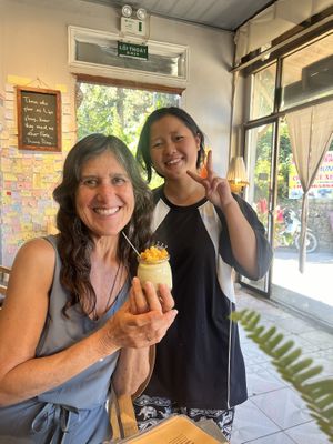 Vegan Mango Cheesecake   at Thong Dong Vegan Kitchen & Cafe in Lao Cai