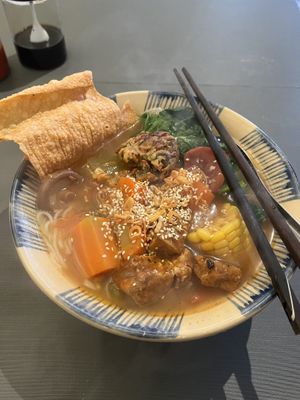   at Thong Dong Vegan Kitchen & Cafe in Lao Cai