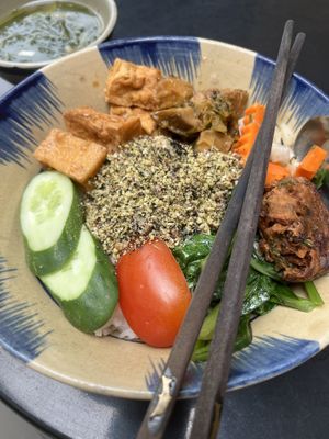   at Thong Dong Vegan Kitchen & Cafe in Lao Cai