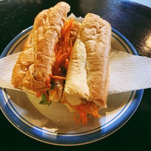Bahn mi  at Thong Dong Vegan Kitchen & Cafe in Lao Cai